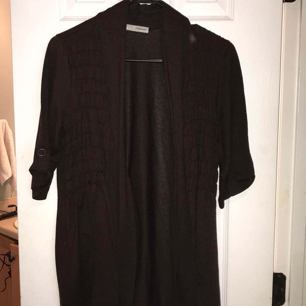 Elbow length cardigan